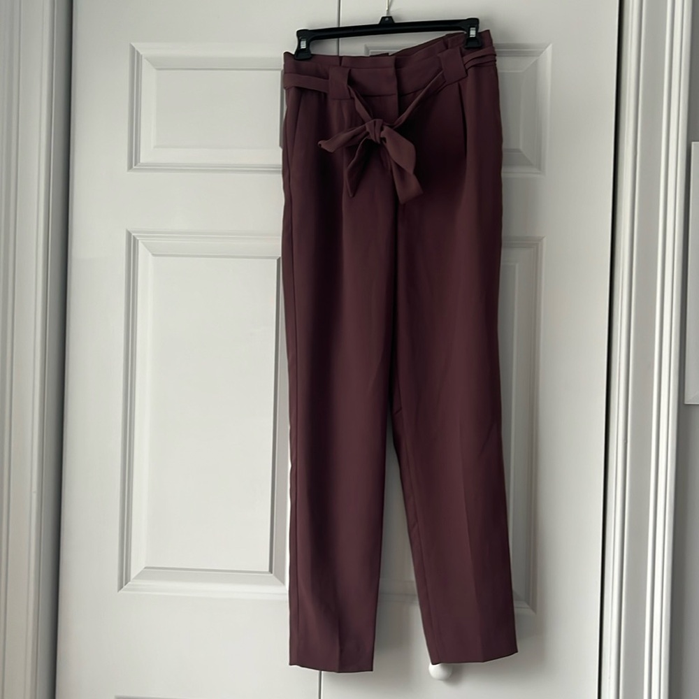 Express purple work pants
